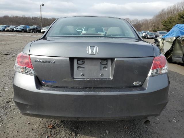 1HGCP26369A100652 - 2009 HONDA ACCORD LX GRAY photo 6