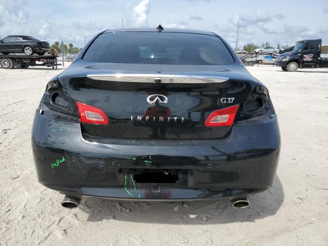 JN1CV6AP2DM304610 - 2013 INFINITI G37 BASE BLACK photo 6