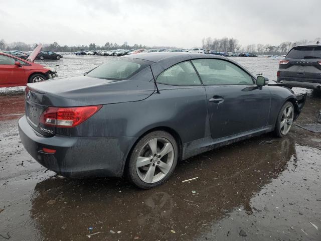 JTHFF2C28A2505757 - 2010 LEXUS IS 250 GRAY photo 3