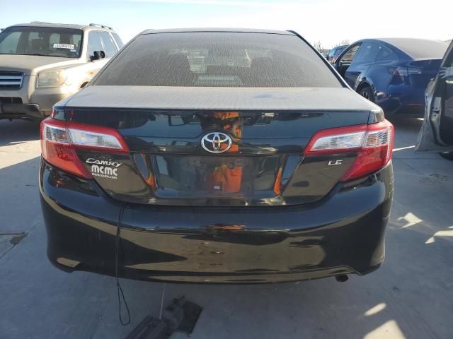 4T4BF1FK5DR326379 - 2013 TOYOTA CAMRY L BLACK photo 6