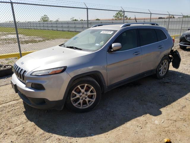 1C4PJLCB5GW315247 - 2016 JEEP CHEROKEE LATITUDE SILVER photo 1