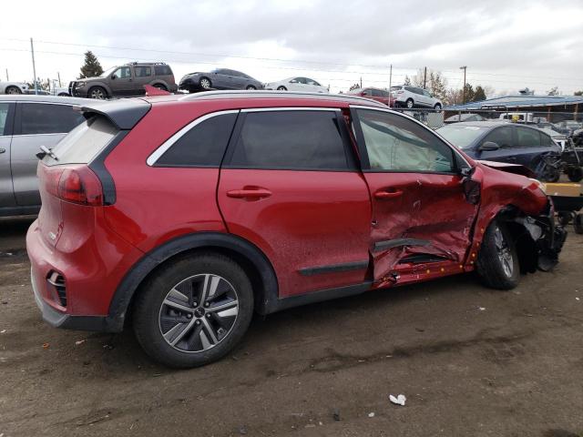 KNDCB3LC3N5527538 - 2022 KIA NIRO LX RED photo 3