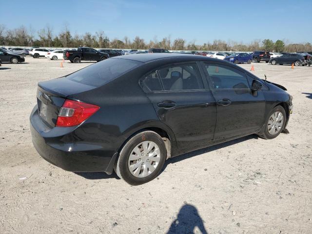 2HGFB2F56CH602356 - 2012 HONDA CIVIC LX BLACK photo 3