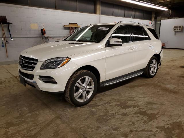 4JGDA5HB3DA172326 - 2013 MERCEDES-BENZ ML 350 4MATIC WHITE photo 1