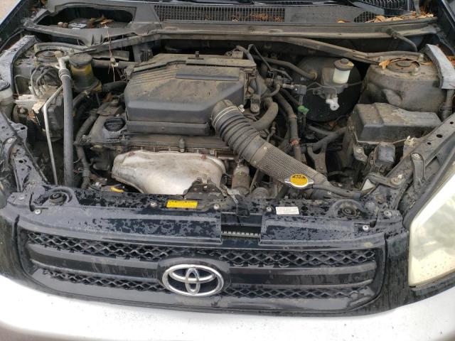 JTEGD20V150053898 - 2005 TOYOTA RAV4 BLACK photo 11