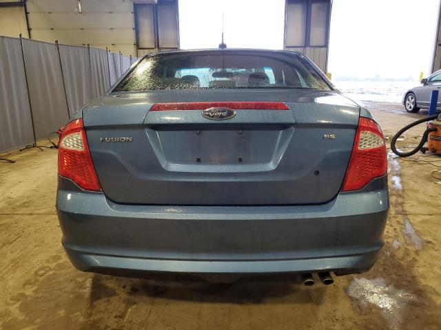 3FAHP0HA1AR189227 - 2010 FORD FUSION SE BLUE photo 6