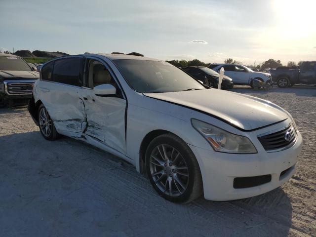 JNKCV61E49M010076 - 2009 INFINITI G37 BASE WHITE photo 4