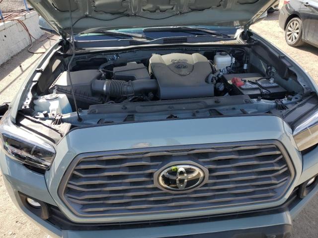 3TMCZ5AN8PM558907 - 2023 TOYOTA TACOMA DOUBLE CAB GRAY photo 11