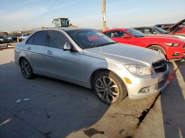 WDDGF54X88F053626 - 2008 MERCEDES-BENZ C 300 SILVER photo 4