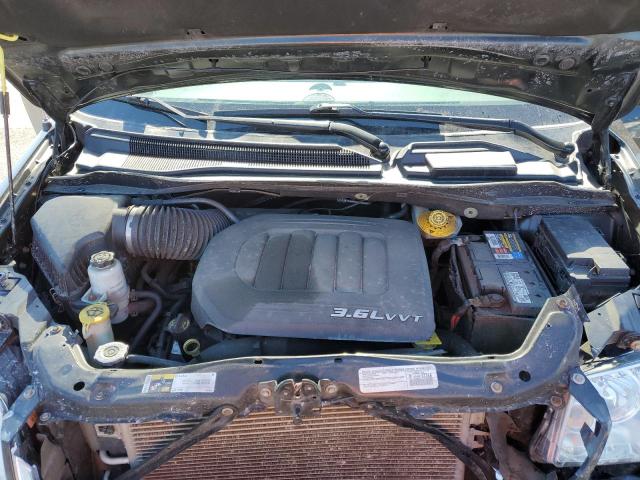 2C4RC1BG3FR655010 - 2015 CHRYSLER TOWN & COU TOURING BLACK photo 12