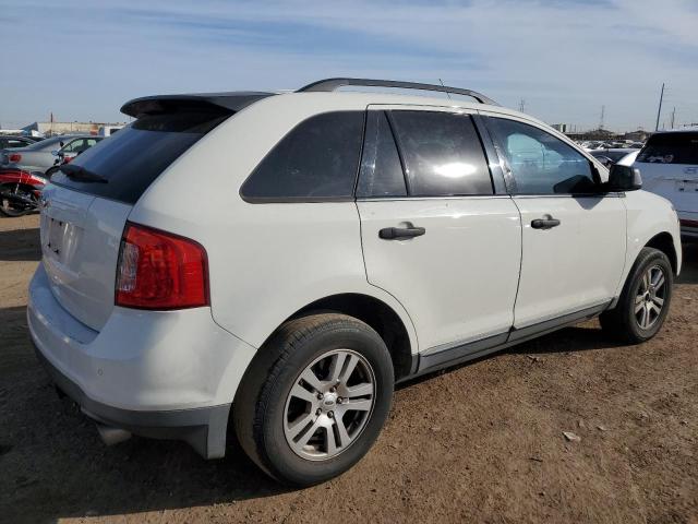 2FMDK3GC2BBA64700 - 2011 FORD EDGE SE WHITE photo 3