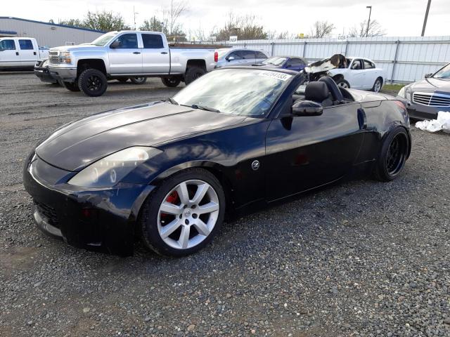 JN1AZ36D65M700128 - 2005 NISSAN 350Z ROADSTER BLACK photo 1