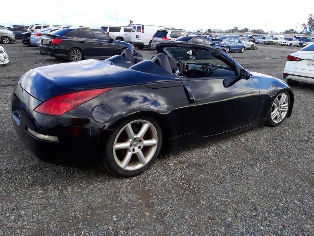 JN1AZ36D65M700128 - 2005 NISSAN 350Z ROADSTER BLACK photo 3