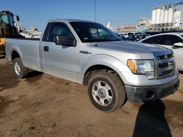 1FTMF1CMXDKG20207 - 2013 FORD F150 SILVER photo 4