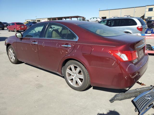 JTHBJ46G772150864 - 2007 LEXUS ES 350 BURGUNDY photo 2