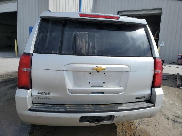 1GNSKBKC2FR160866 - 2015 CHEVROLET TAHOE K1500 LT SILVER photo 6