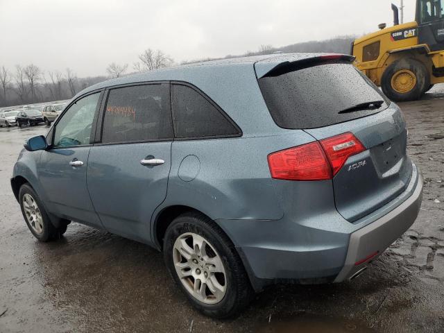 2HNYD28207H503391 - 2007 ACURA MDX TEAL photo 2