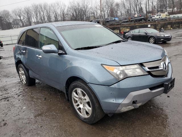 2HNYD28207H503391 - 2007 ACURA MDX TEAL photo 4