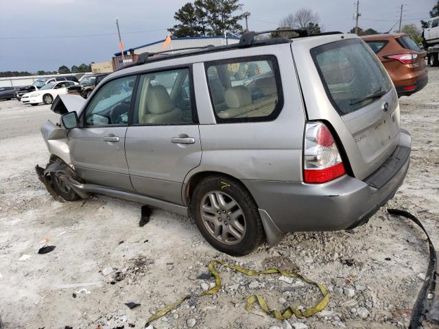 JF1SG67627H717681 - 2007 SUBARU FORESTER 2.5X LL BEAN SILVER photo 2
