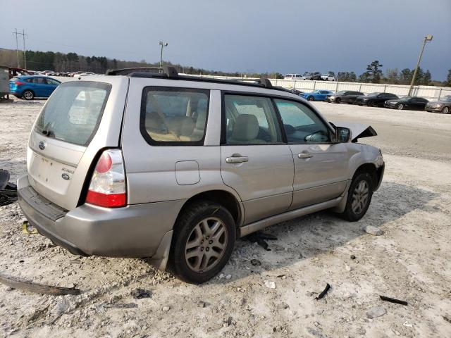 JF1SG67627H717681 - 2007 SUBARU FORESTER 2.5X LL BEAN SILVER photo 3