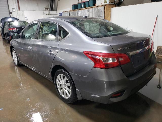 3N1AB7APXJY256031 - 2018 NISSAN SENTRA S GRAY photo 2