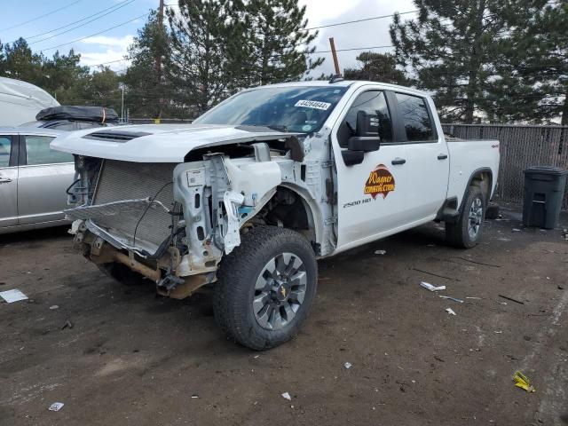 2GC4YME74P1730516 - 2023 CHEVROLET SILVERADO K2500 CUSTOM WHITE photo 1