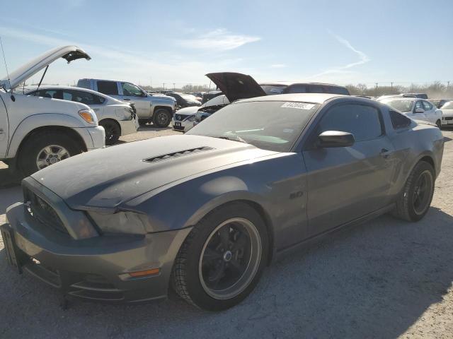 1ZVBP8CF0E5288127 - 2014 FORD MUSTANG GT GRAY photo 1