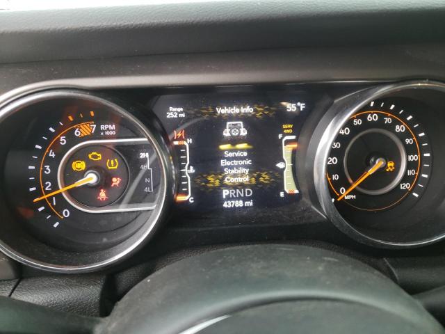 1C4HJXDN3KW563719 - 2019 JEEP WRANGLER U SPORT Чорний фото 9