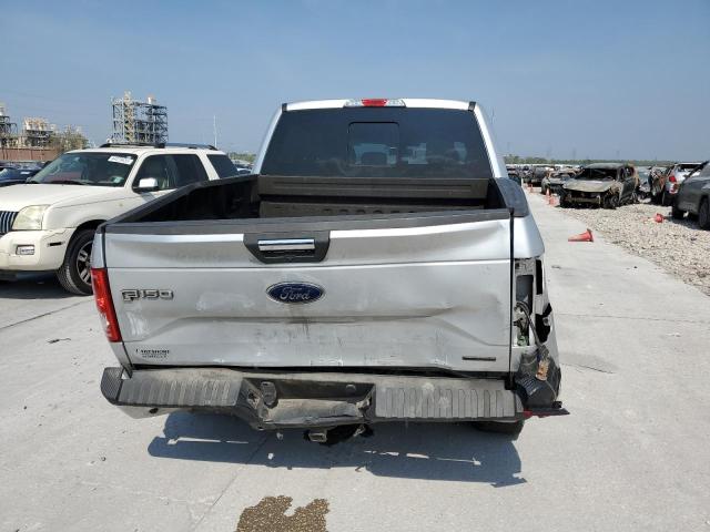 1FTEW1C89GFB20740 - 2016 FORD f150 super SUPERCREW SILVER photo 6