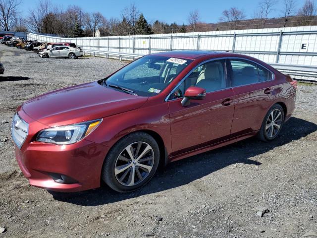 4S3BNAN65H3006836 - 2017 SUBARU LEGACY 2.5I LIMITED RED photo 1