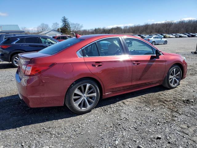 4S3BNAN65H3006836 - 2017 SUBARU LEGACY 2.5I LIMITED RED photo 3