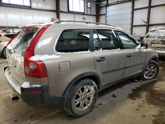 YV1CZ91H841065362 - 2004 VOLVO XC90 T6 BEIGE photo 3