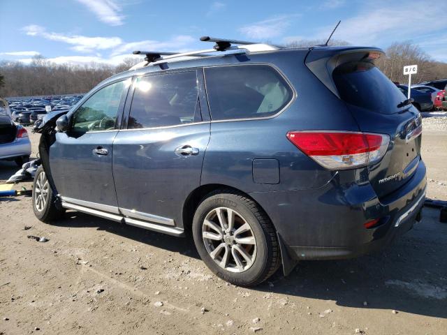 5N1AR2MMXFC614463 - 2015 NISSAN PATHFINDER S ლურჯი ფოტო 2