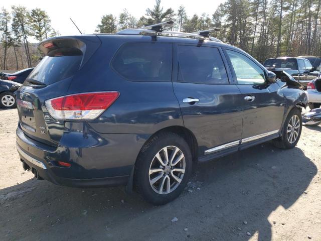 5N1AR2MMXFC614463 - 2015 NISSAN PATHFINDER S ლურჯი ფოტო 3