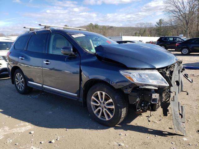 5N1AR2MMXFC614463 - 2015 NISSAN PATHFINDER S ლურჯი ფოტო 4