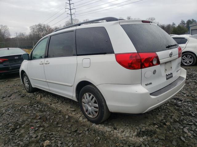 5TDZA23C66S468410 - 2006 TOYOTA SIENNA CE WHITE photo 2