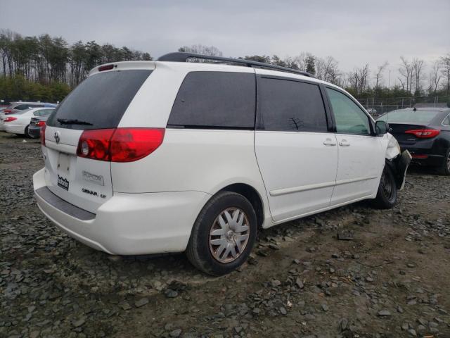 5TDZA23C66S468410 - 2006 TOYOTA SIENNA CE WHITE photo 3