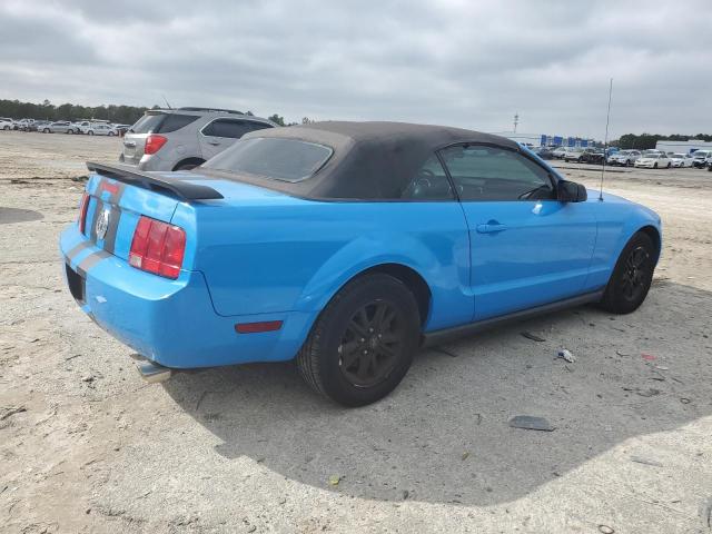 1ZVFT84N955197652 - 2005 FORD MUSTANG BLUE photo 3