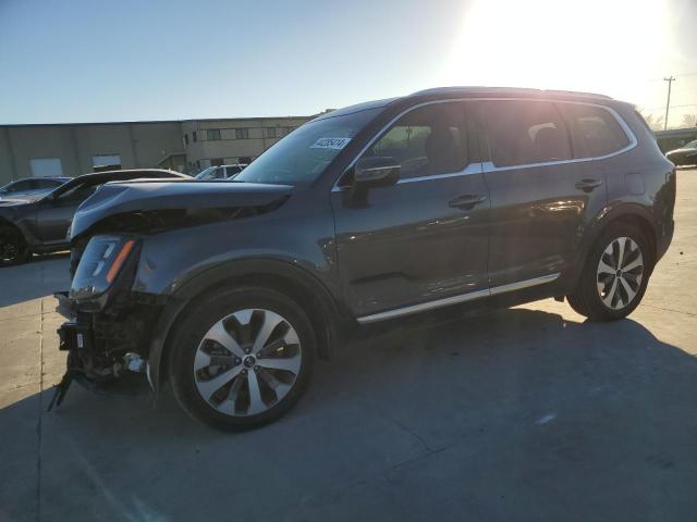 5XYP3DHC4MG110898 - 2021 KIA TELLURIDE EX GRAY photo 1