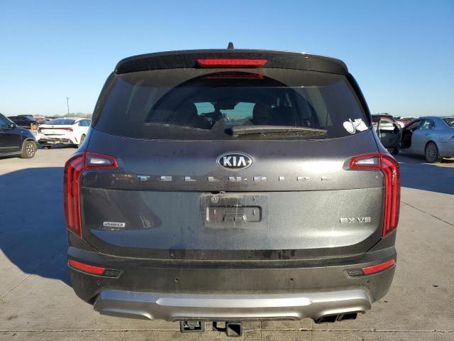 5XYP3DHC4MG110898 - 2021 KIA TELLURIDE EX GRAY photo 6