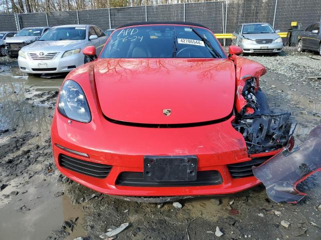 WP0CB2A87HS241156 - 2017 PORSCHE BOXSTER S RED photo 5