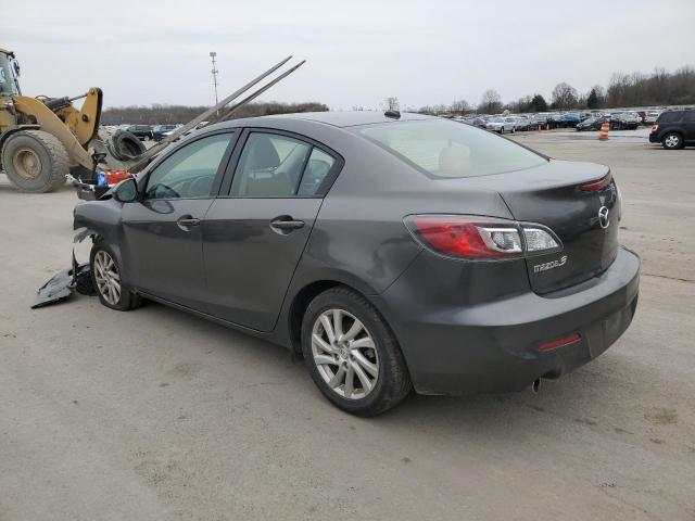 JM1BL1W81C1659481 - 2012 MAZDA 3 I GRAY photo 2