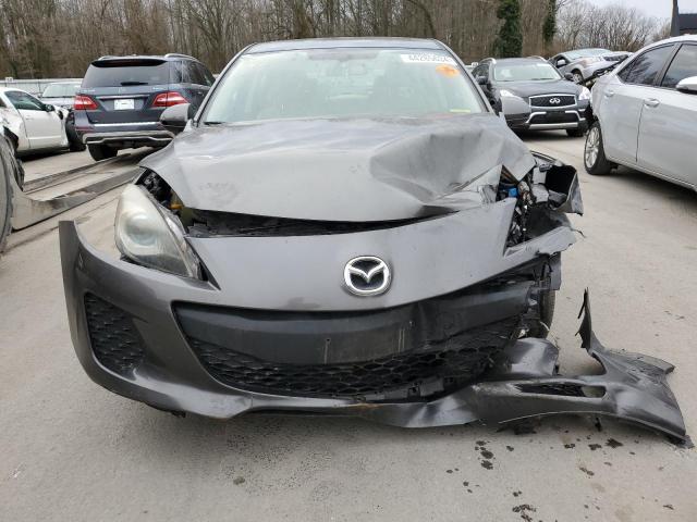 JM1BL1W81C1659481 - 2012 MAZDA 3 I GRAY photo 5