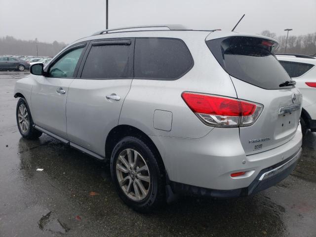 5N1AR2MM8DC683357 - 2013 NISSAN PATHFINDER S SILVER photo 2