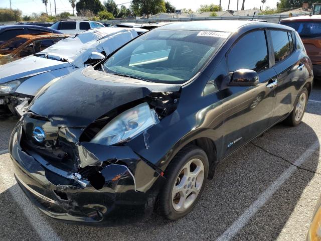 1N4AZ0CP5DC405669 - 2013 NISSAN LEAF S BLACK photo 1