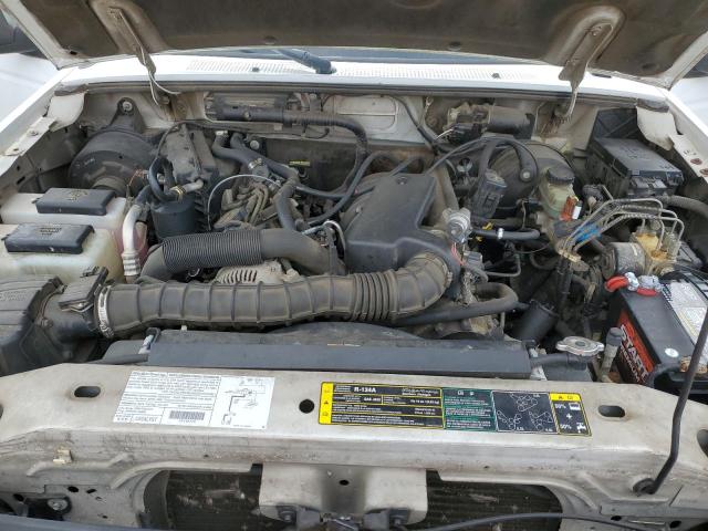 1FTYR10U23PA57281 - 2003 FORD RANGER WHITE photo 11