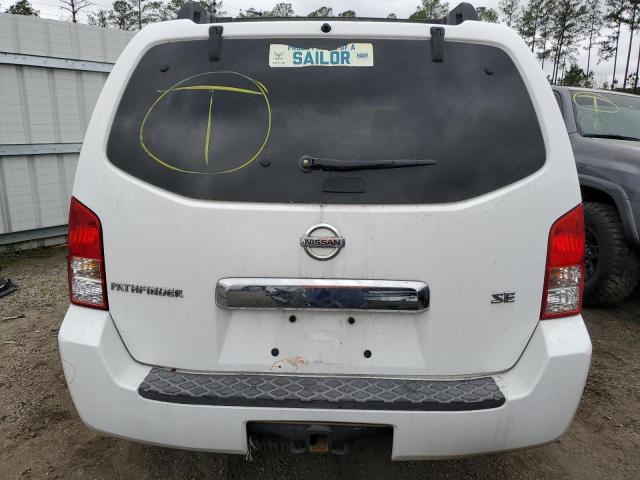 5N1AR18UX7C624951 - 2007 NISSAN PATHFINDER LE 白色 照片 6