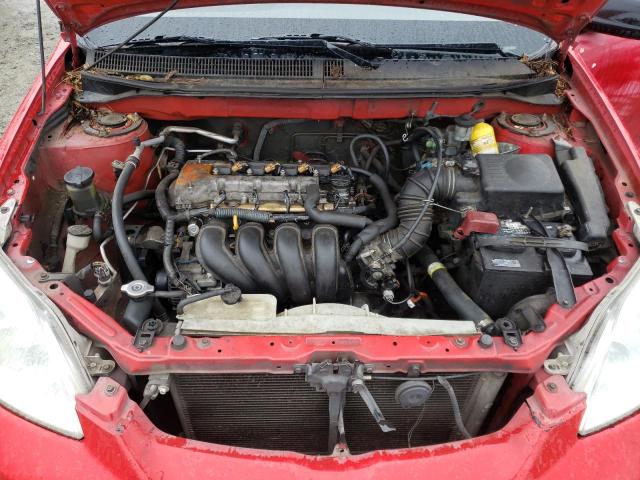 2T1KR32E44C313329 - 2004 TOYOTA COROLLA MA XR RED photo 11