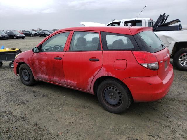 2T1KR32E44C313329 - 2004 TOYOTA COROLLA MA XR RED photo 2