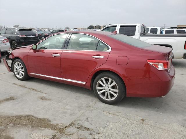 JTHBK1EG0A2360789 - 2010 LEXUS ES 350 BURGUNDY photo 2